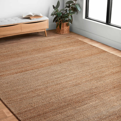Tapis en jute tissé à la main Emily de style ferme moderne d'Alexander Home