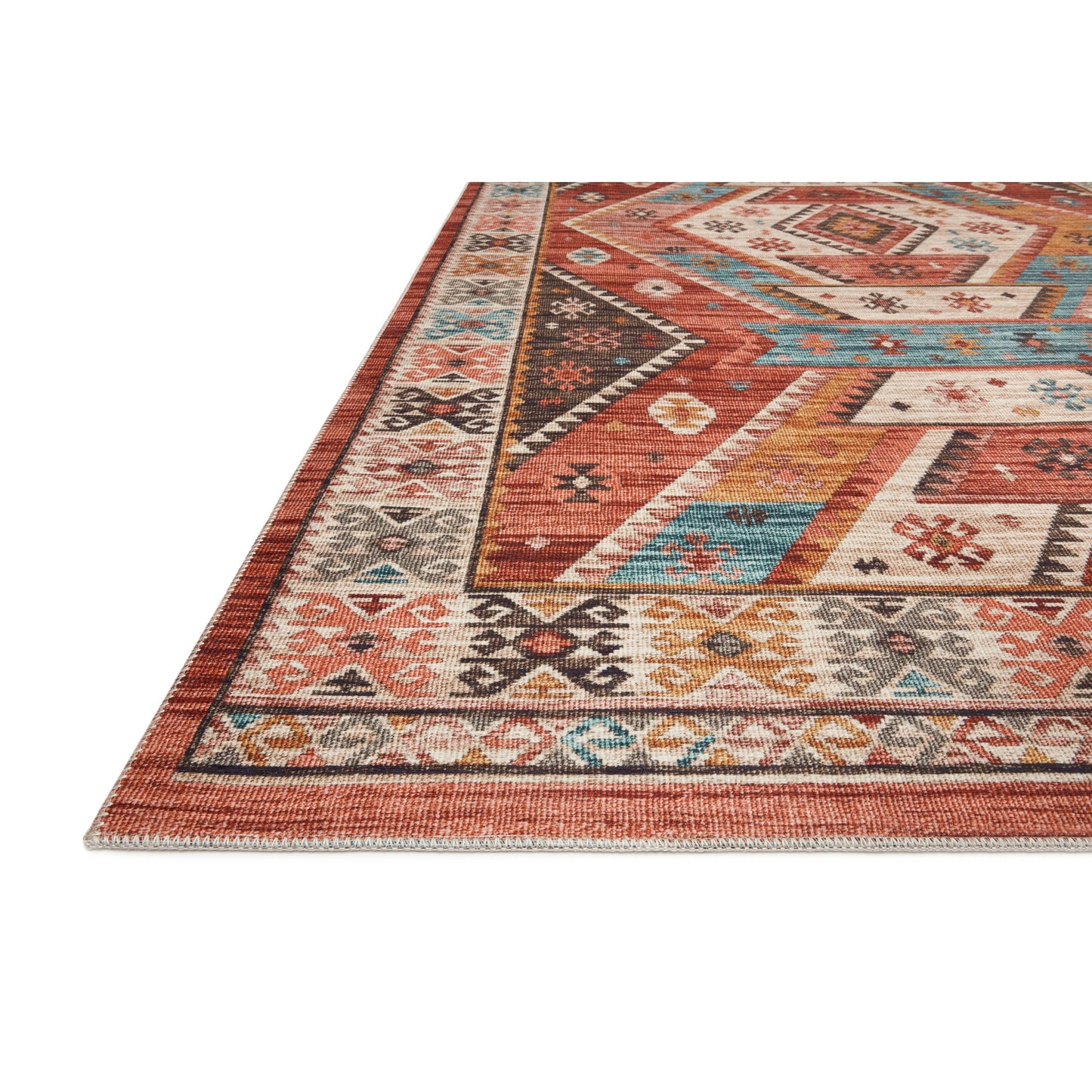 Tapis imprimé aztèque du sud-ouest d'Alexander Home Escalante