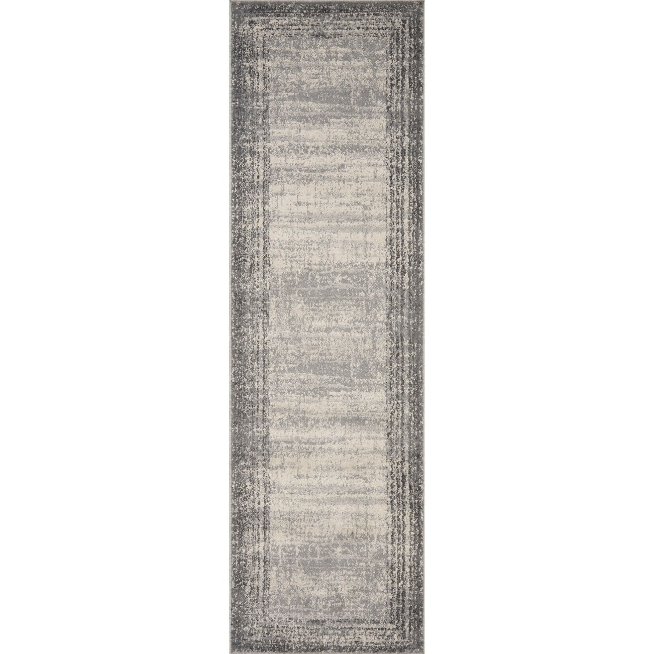 Tapis à bordure abstraite moderne Alexander Home Grant