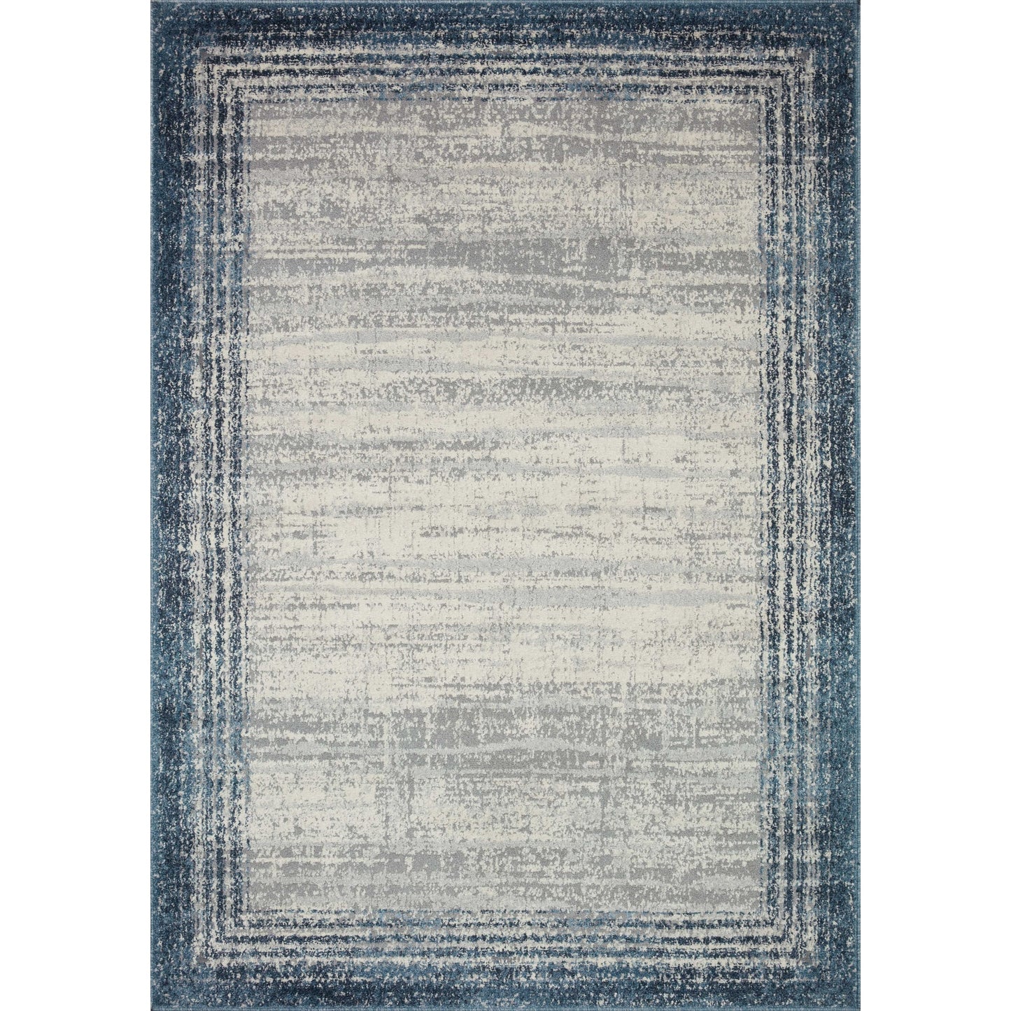 Tapis à bordure abstraite moderne Alexander Home Grant
