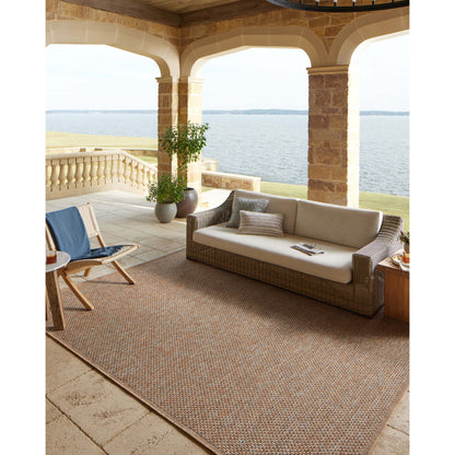 Tapis d'intérieur/extérieur naturel Hampton d'Alexander Home