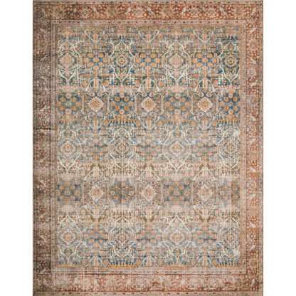 Tapis à motif botanique vintage bohème Isabelle d'Alexander Home