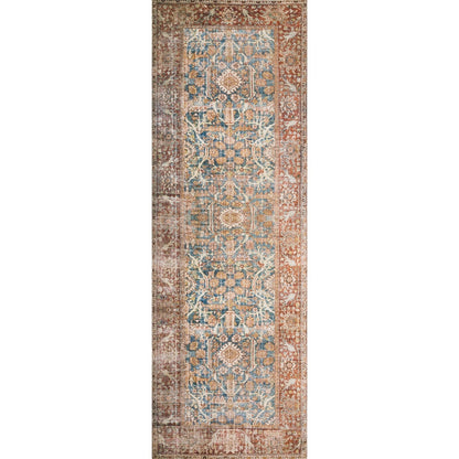 Tapis à motif botanique vintage bohème Isabelle d'Alexander Home
