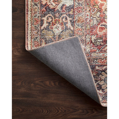 Tapis imprimé à bordure vintage Isabelle d'Alexander Home