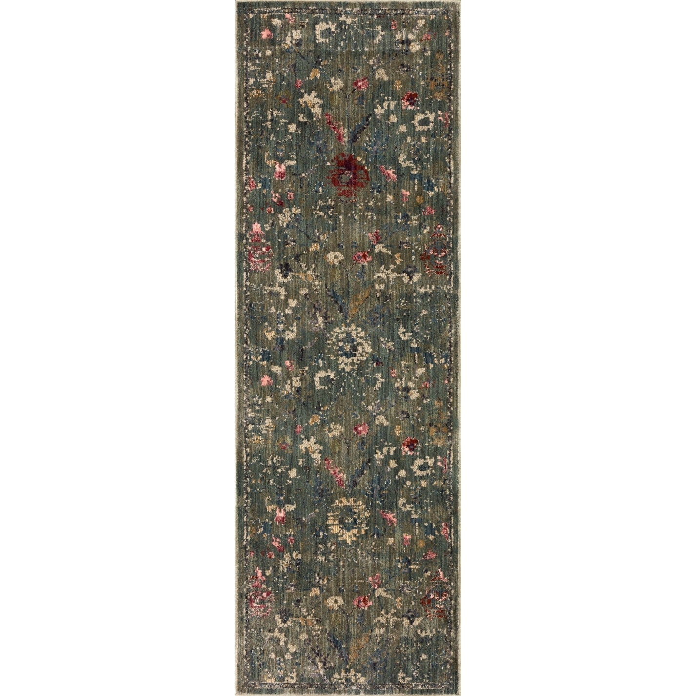 Tapis vintage vieilli Alexander Home Jewel Boho