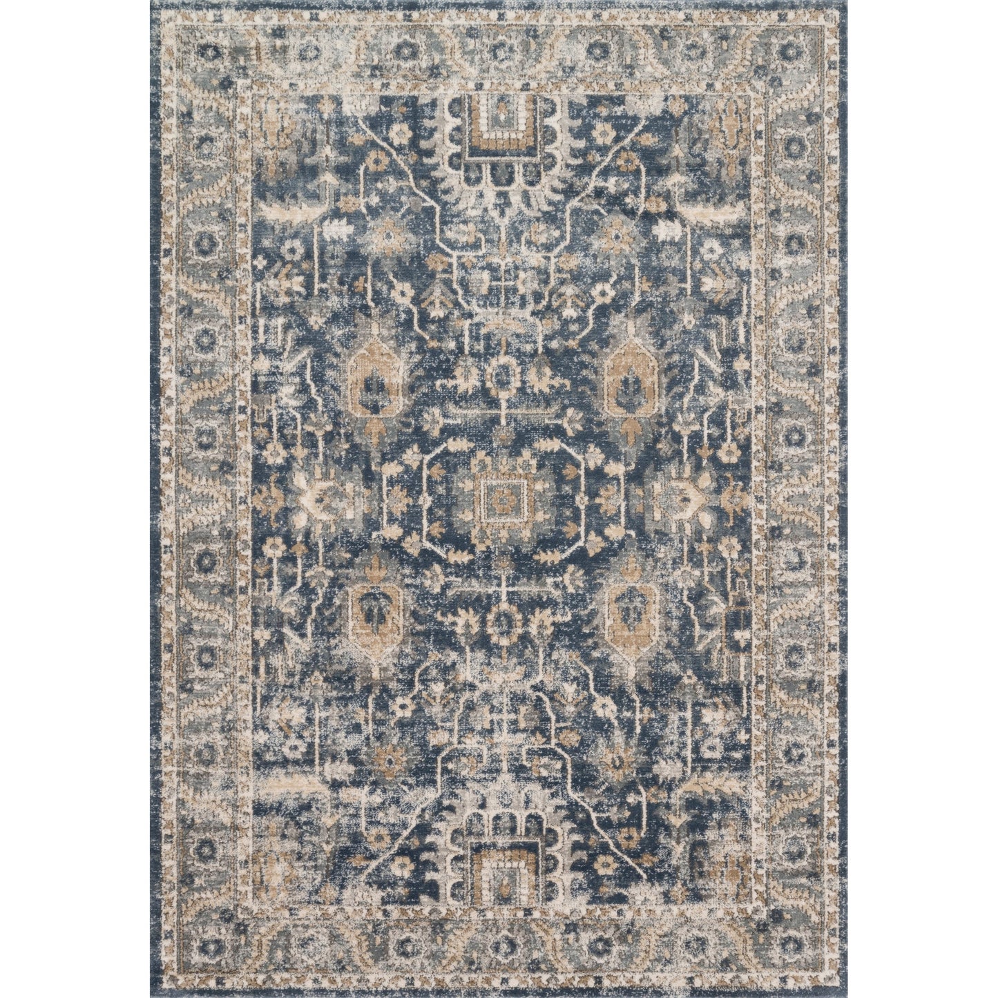 Tapis traditionnel en ferronnerie ornementale Josefina d'Alexander Home