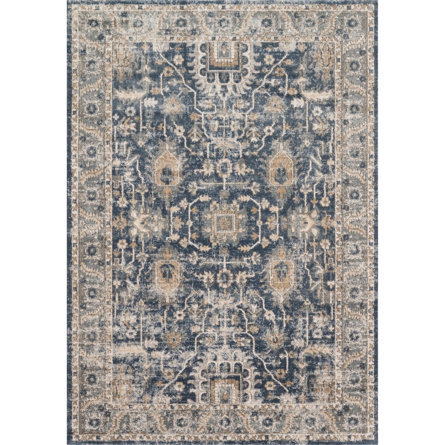 Tapis traditionnel en ferronnerie ornementale Josefina d'Alexander Home