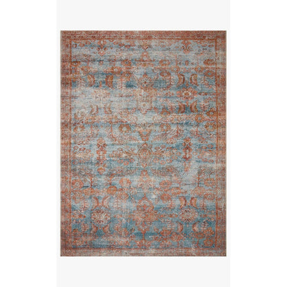 Tapis d'intérieur/extérieur botanique vieilli Alexander Home Luciano