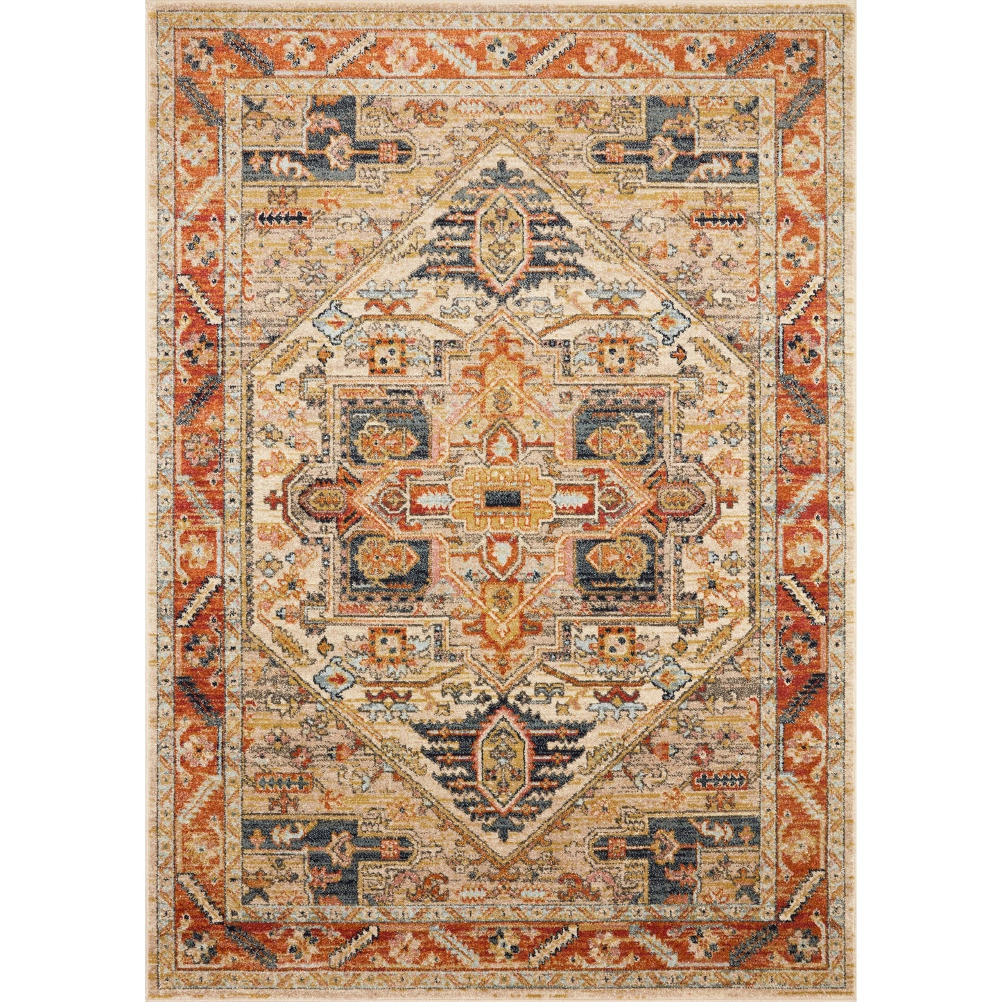 Tapis bohème vieilli de luxe Alexander Home