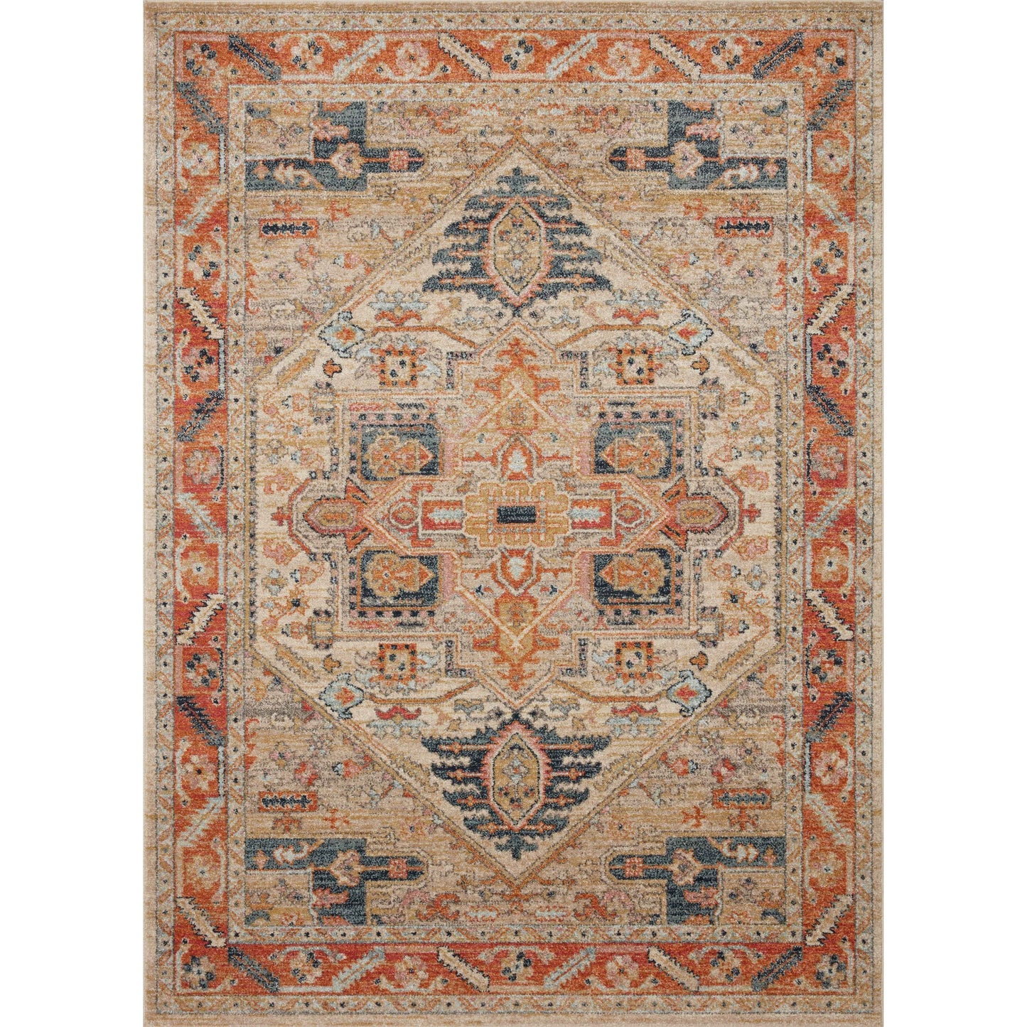 Tapis bohème vieilli de luxe Alexander Home