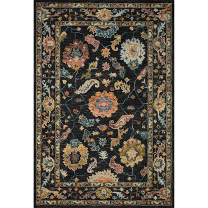 Tapis floral Alexander Home Megan crocheté à la main 100 % laine