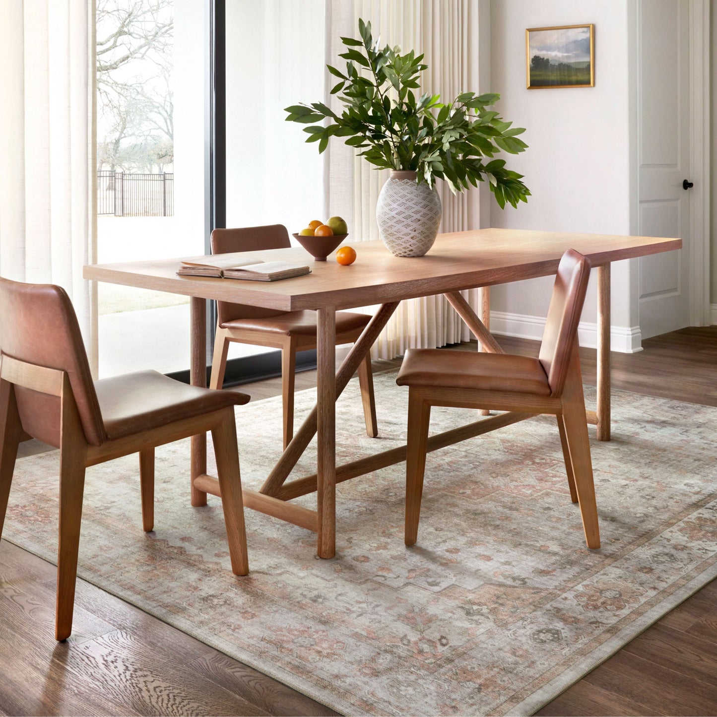 Tapis vintage vieilli Meghan d'Alexander Home