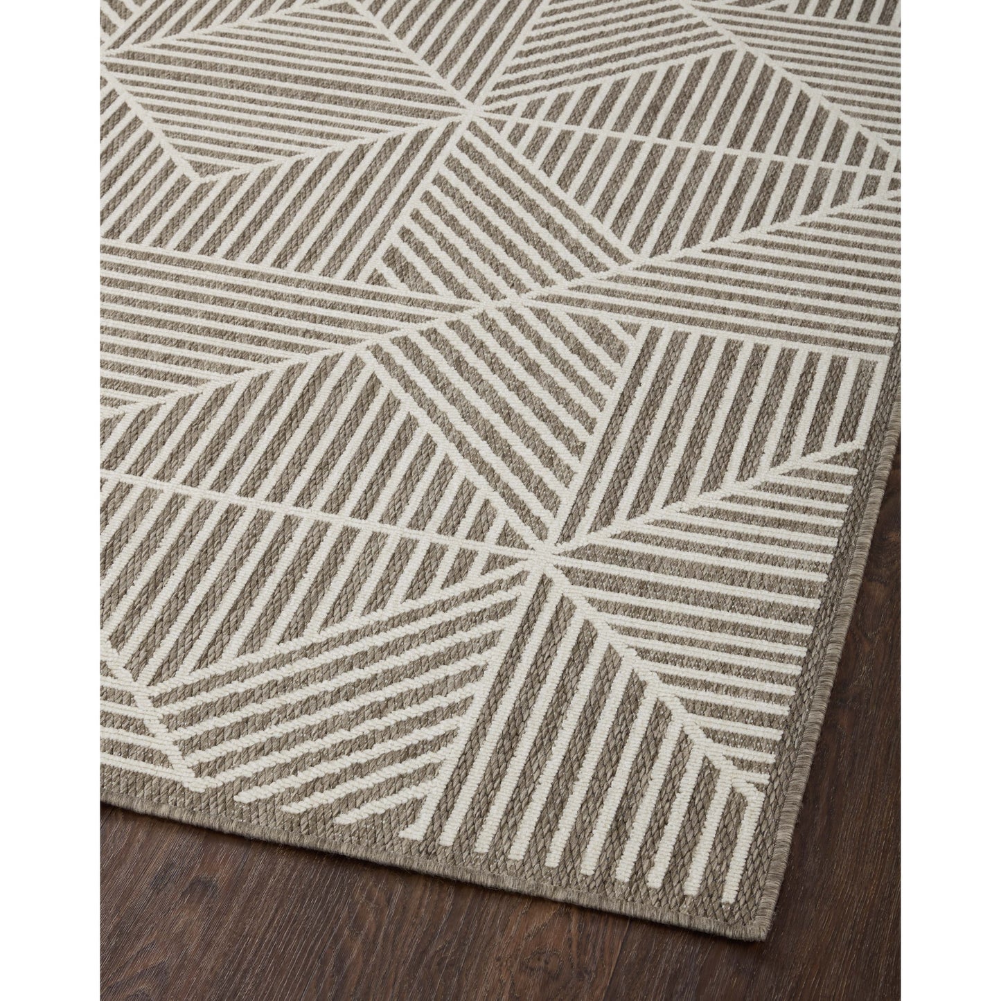 Tapis d'intérieur/extérieur moderne géométrique Alexander Home Renee