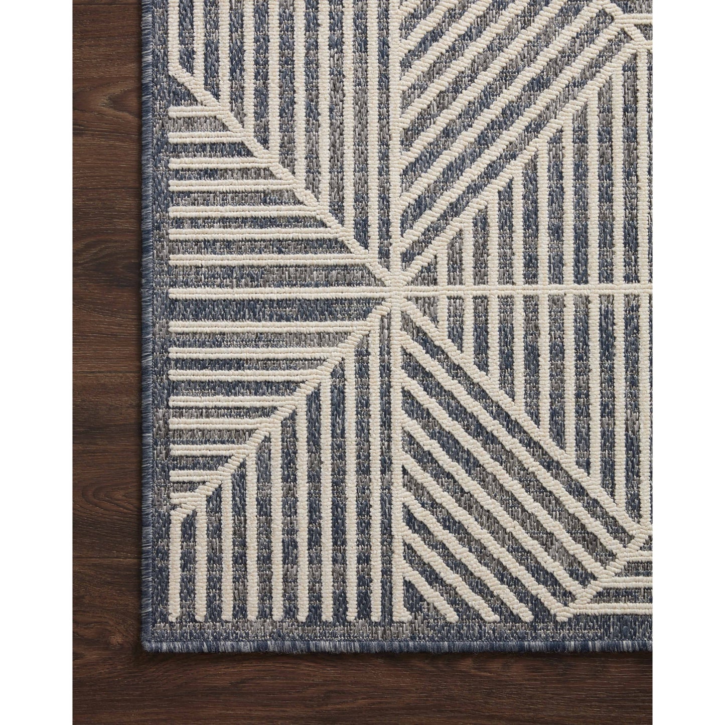 Tapis d'intérieur/extérieur moderne géométrique Alexander Home Renee