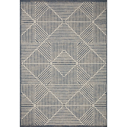 Tapis d'intérieur/extérieur moderne géométrique Alexander Home Renee