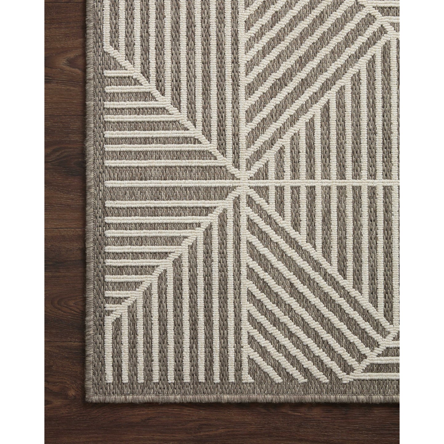 Tapis d'intérieur/extérieur moderne géométrique Alexander Home Renee
