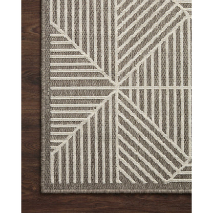 Tapis d'intérieur/extérieur moderne géométrique Alexander Home Renee