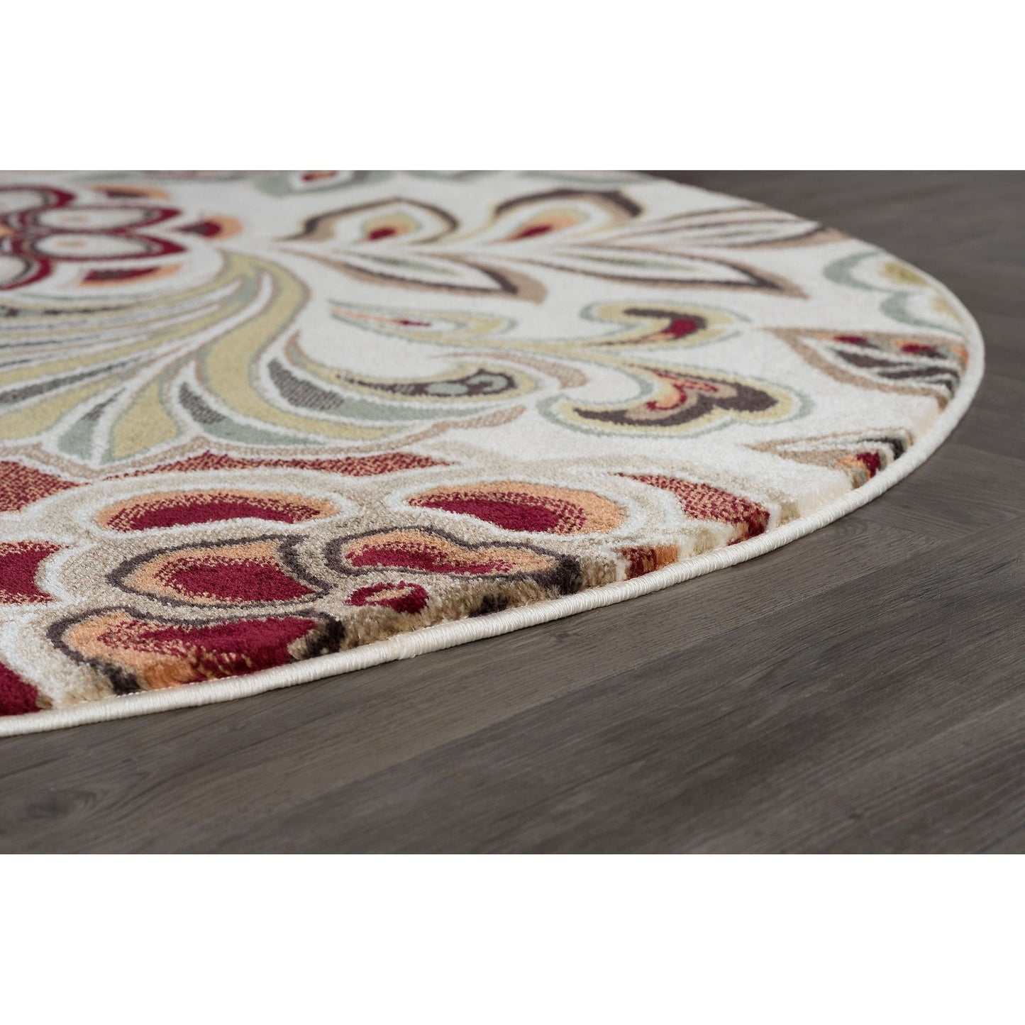 Decora Farmhouse Floral Indoor Area Rug