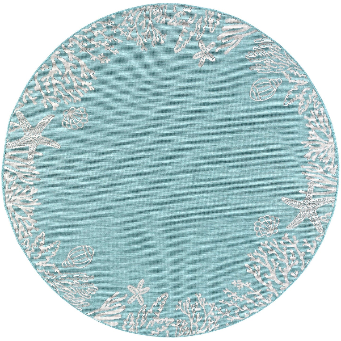 Tapis d'intérieur/extérieur à imprimé graphique côtier Exo
