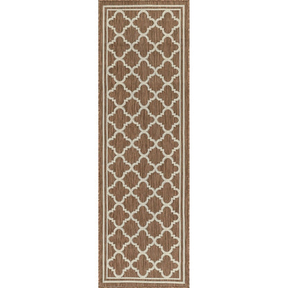 Tapis géométrique d'intérieur/extérieur Exo Coastal