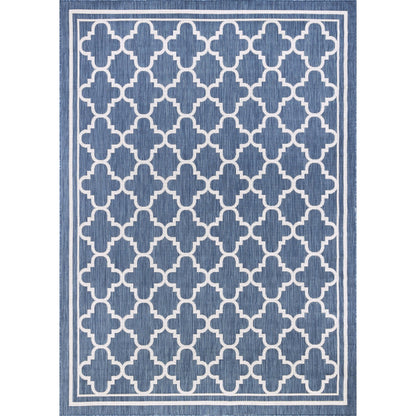 Tapis géométrique d'intérieur/extérieur Exo Coastal