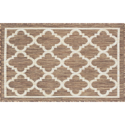 Tapis géométrique d'intérieur/extérieur Exo Coastal
