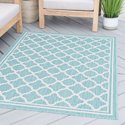 Tapis géométrique d'intérieur/extérieur Exo Coastal