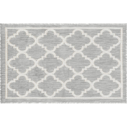 Tapis géométrique d'intérieur/extérieur Exo Coastal