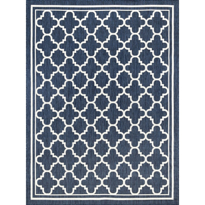 Tapis géométrique d'intérieur/extérieur Exo Coastal