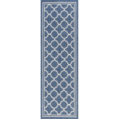 Tapis géométrique d'intérieur/extérieur Exo Coastal