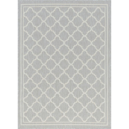 Tapis géométrique d'intérieur/extérieur Exo Coastal
