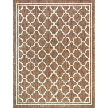 Tapis géométrique d'intérieur/extérieur Exo Coastal