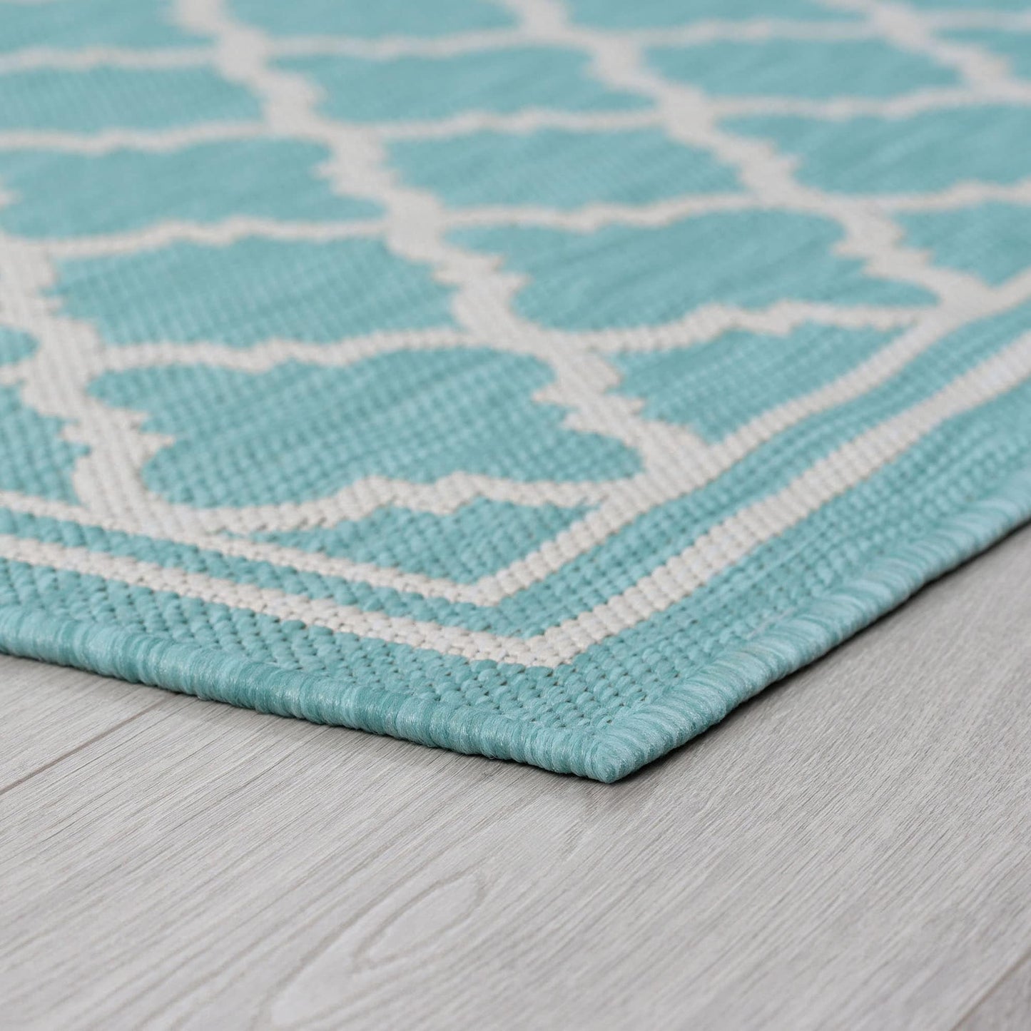 Tapis géométrique d'intérieur/extérieur Exo Coastal