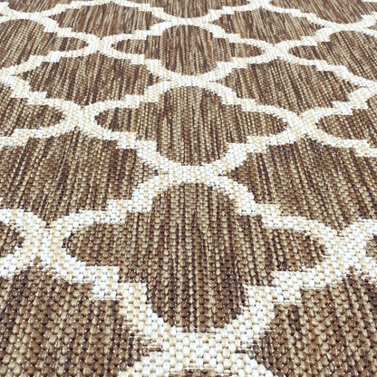 Tapis géométrique d'intérieur/extérieur Exo Coastal
