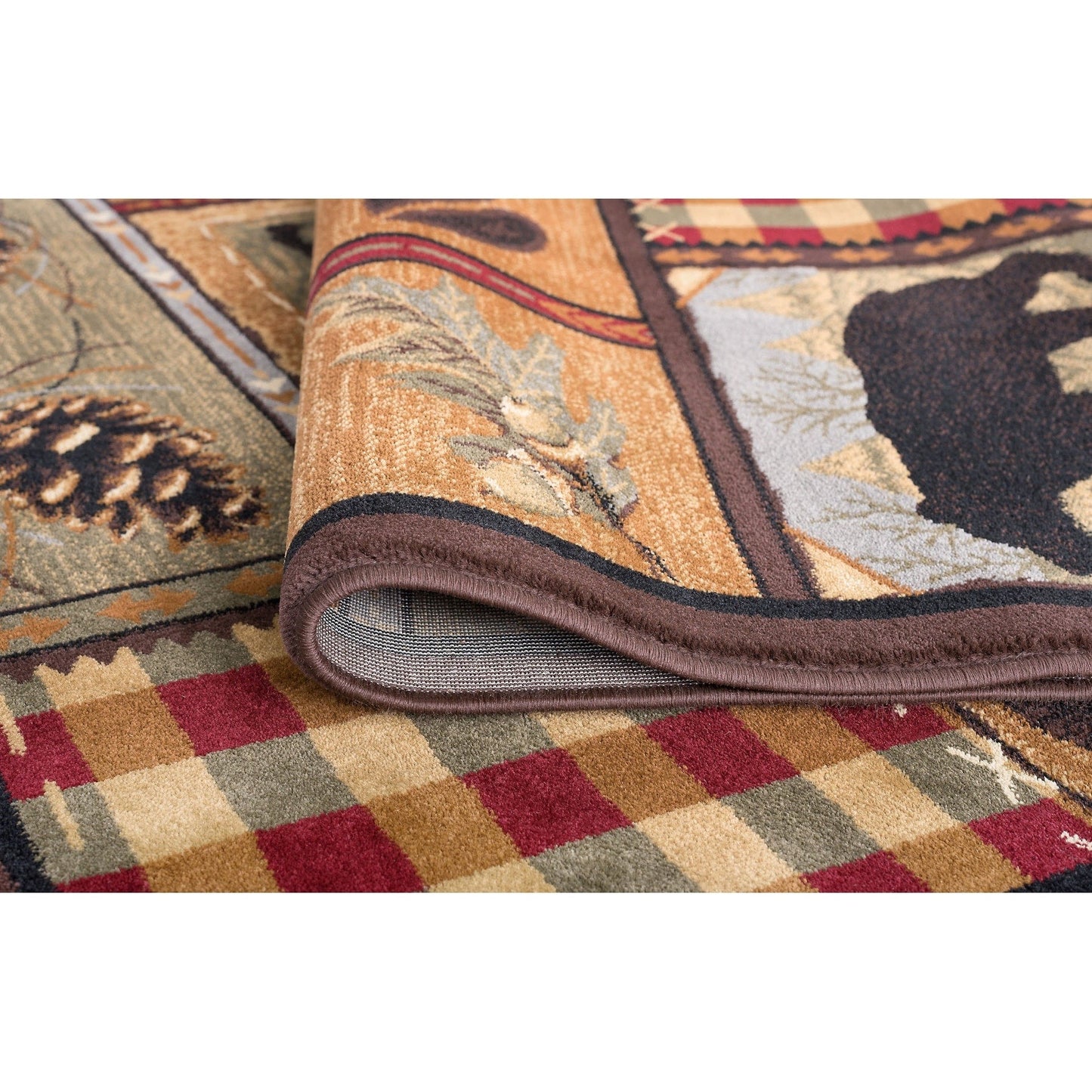 Tapis de couloir et de cuisine - Tapis de style chalet de ferme pour salon, chambre à coucher, salle à manger, cuisine 2x3 / 3x8 / 5x7 / 8x10 / 9x12 / rond