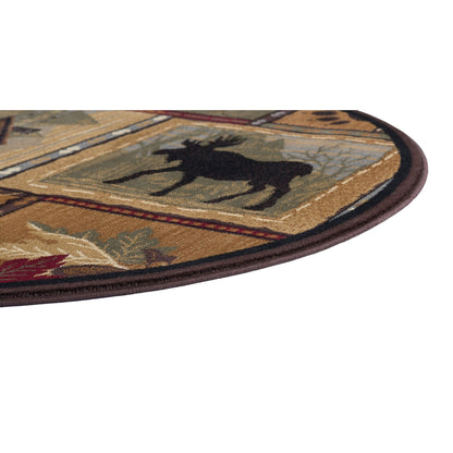 Tapis de couloir et de cuisine - Tapis de style chalet de ferme pour salon, chambre à coucher, salle à manger, cuisine 2x3 / 3x8 / 5x7 / 8x10 / 9x12 / rond