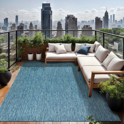 Tapis lavable Aloha pour intérieur et extérieur, résistant, pour terrasse, salon