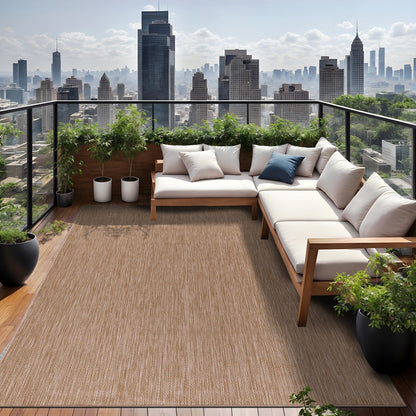 Tapis lavable Aloha pour intérieur et extérieur, résistant, pour terrasse, salon