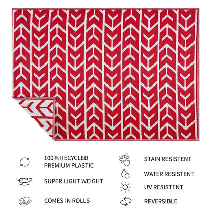 Tapis d'extérieur léger en plastique 100 % écologique d'Amsterdam Design