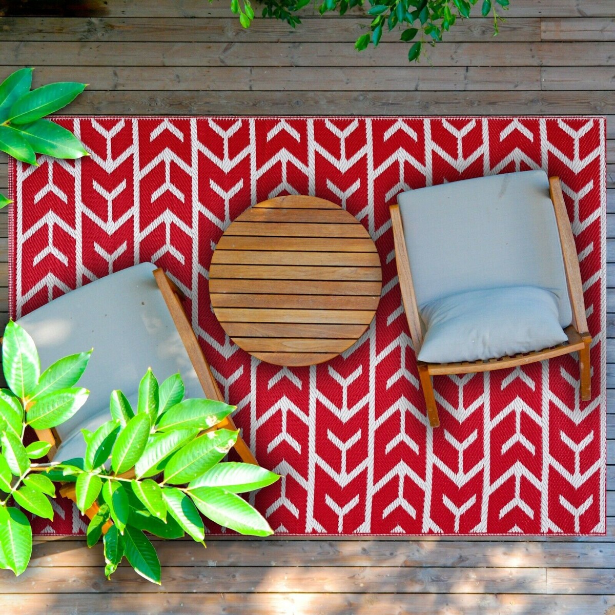 Tapis d'extérieur léger en plastique 100 % écologique d'Amsterdam Design