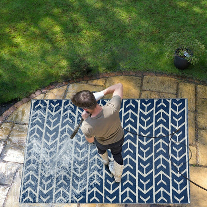 Tapis d'extérieur léger en plastique 100 % écologique d'Amsterdam Design