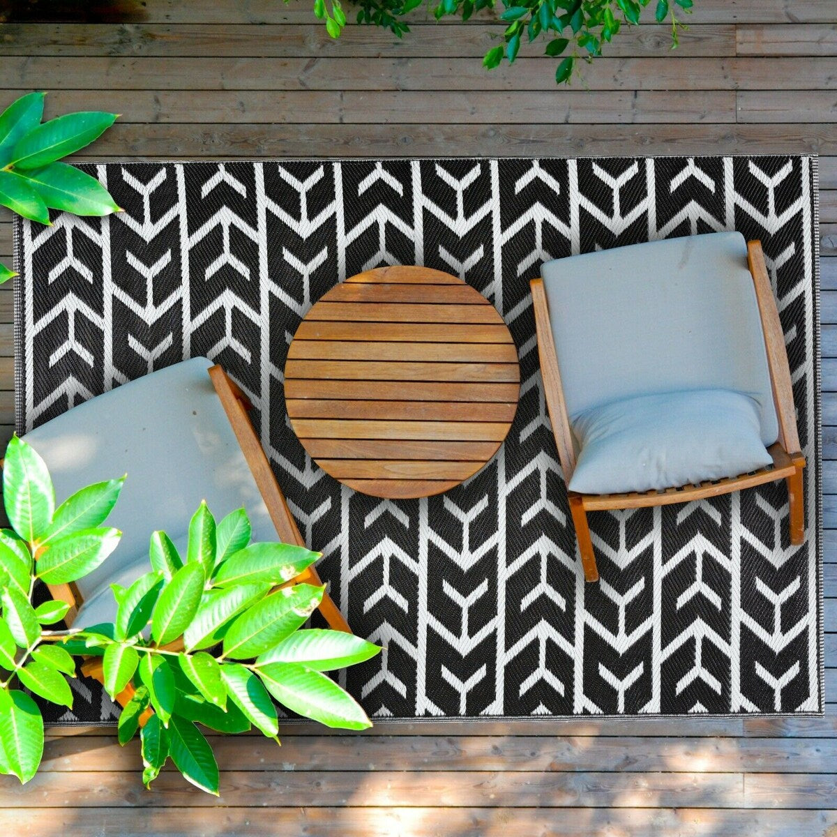 Tapis d'extérieur léger en plastique 100 % écologique d'Amsterdam Design