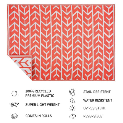 Tapis d'extérieur léger en plastique 100 % écologique d'Amsterdam Design