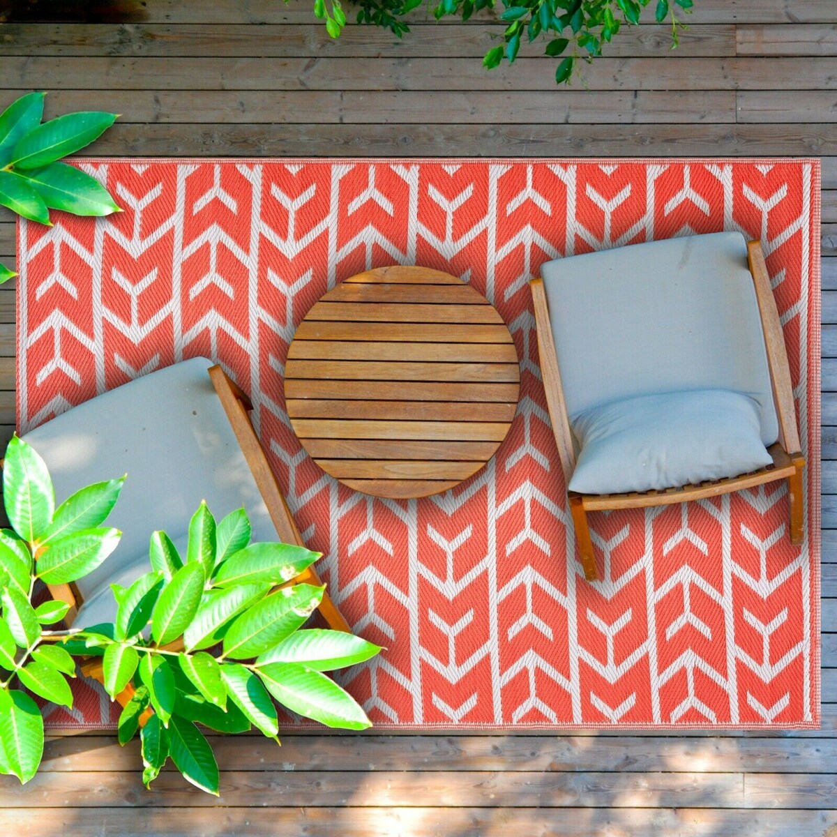 Tapis d'extérieur léger en plastique 100 % écologique d'Amsterdam Design