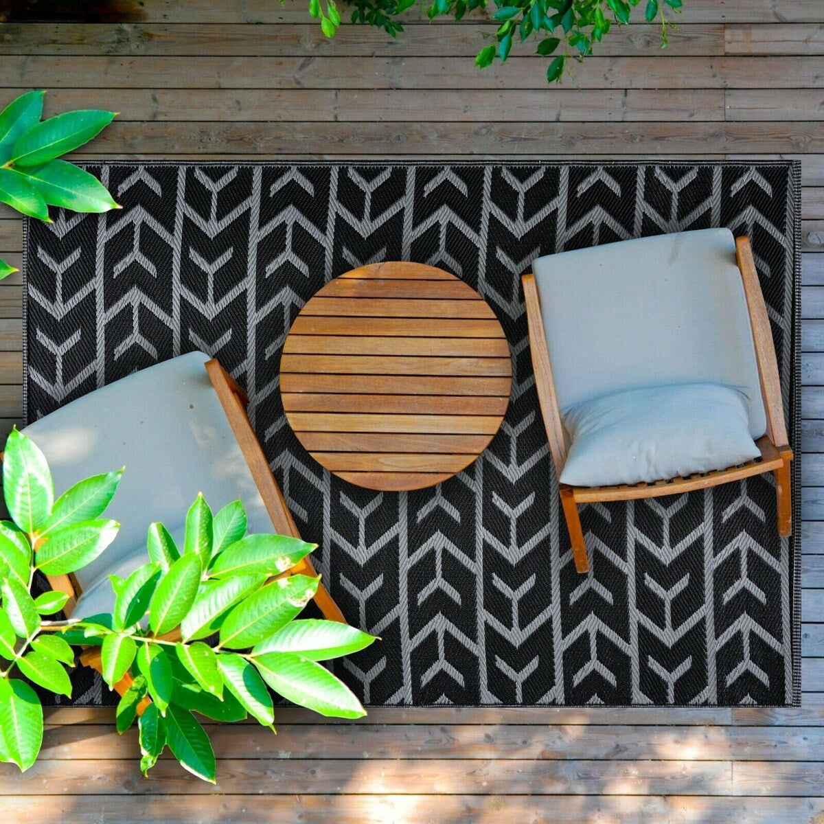 Tapis d'extérieur léger en plastique 100 % écologique d'Amsterdam Design