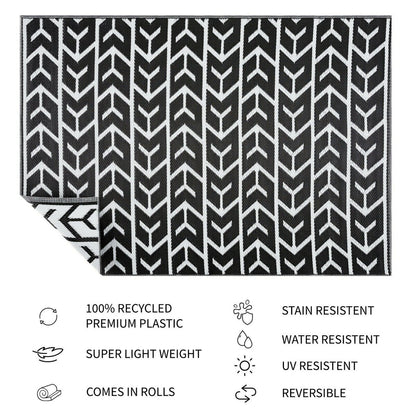 Tapis d'extérieur léger en plastique 100 % écologique d'Amsterdam Design