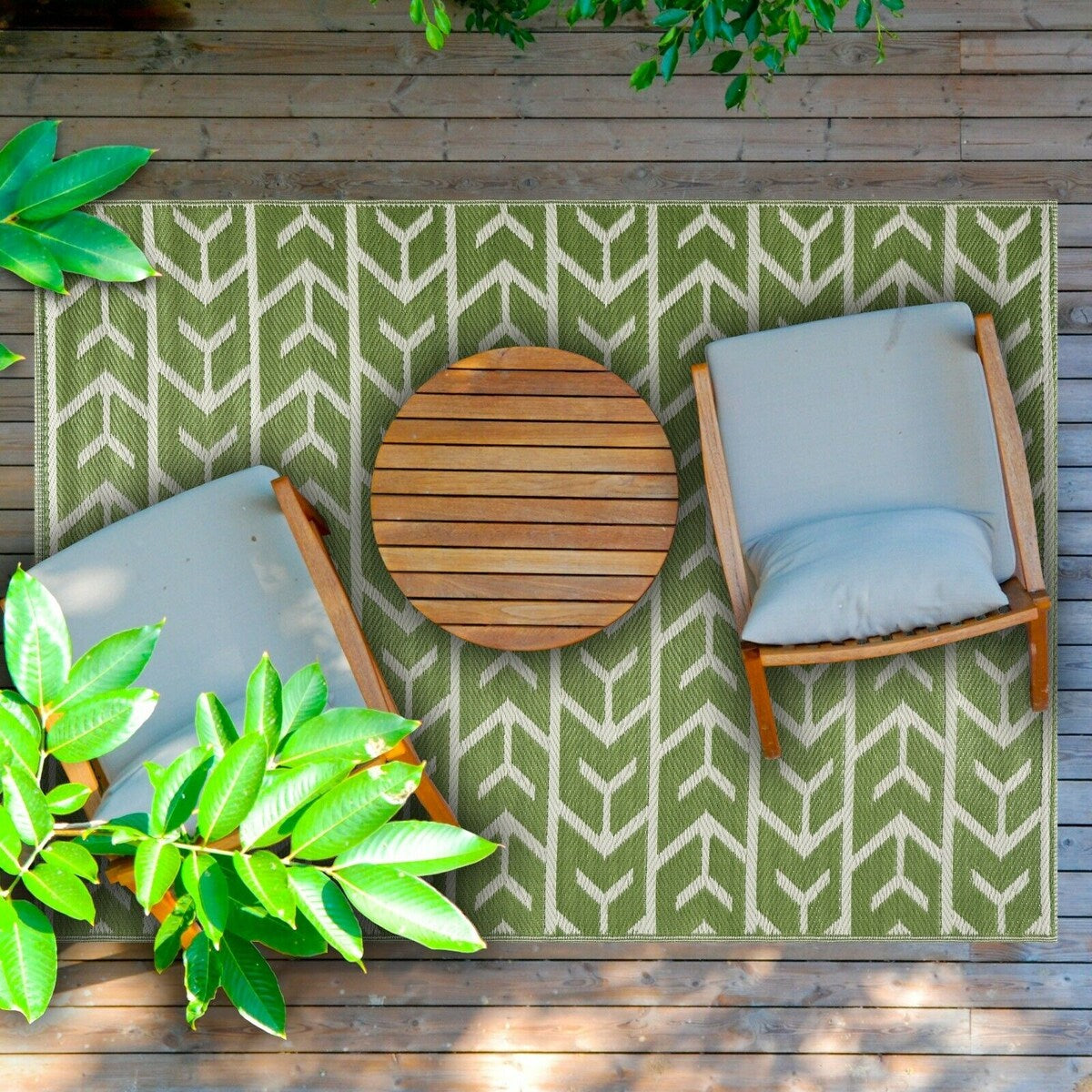 Tapis d'extérieur léger en plastique 100 % écologique d'Amsterdam Design