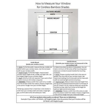 Stores en bambou à levage sans fil Arlo Blinds Dali Native