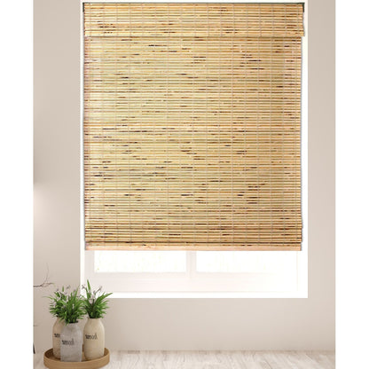 Stores romains en bambou rustique Arlo Blinds Petite, hauteur 74 pouces