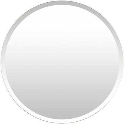 Miroir rond biseauté moderne Mei d'Artistic Weavers